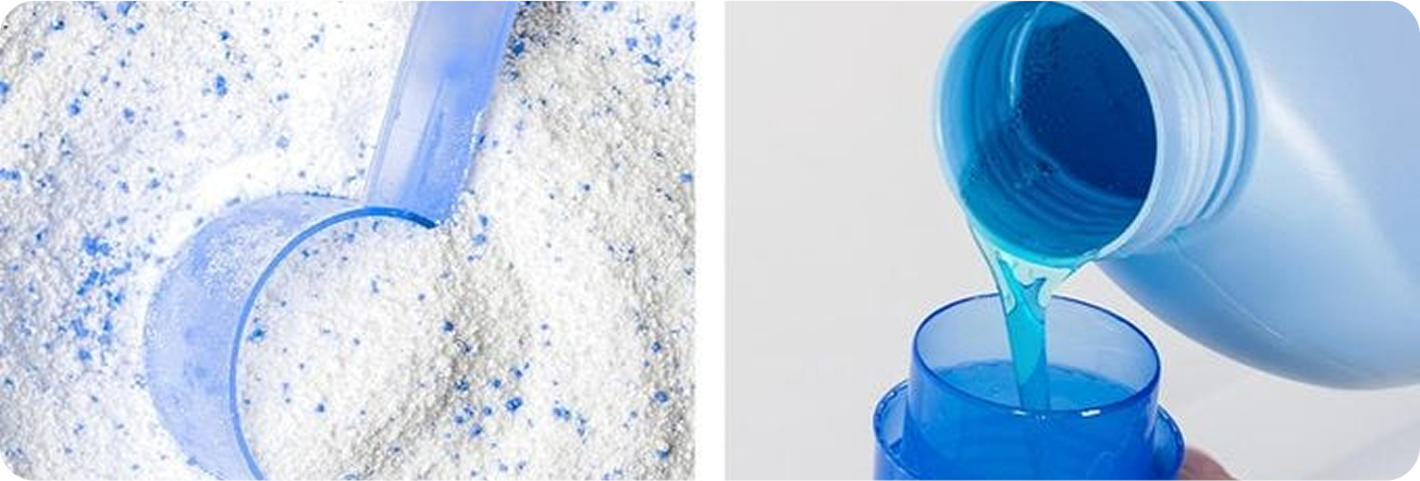 Liquid vs. Powder Detergent