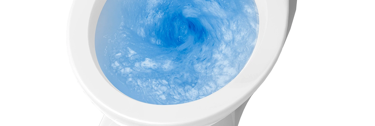 how to clean toilet stains