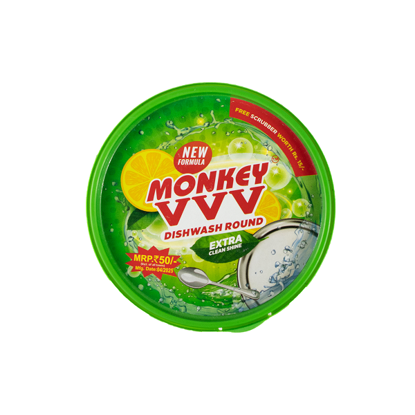 MONKEY VVV DISHWASH ROUND 500 GM