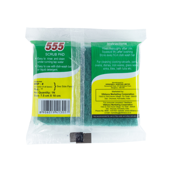 Monkey 555 Nylon Scrubber High Loft 3 X 4 Big